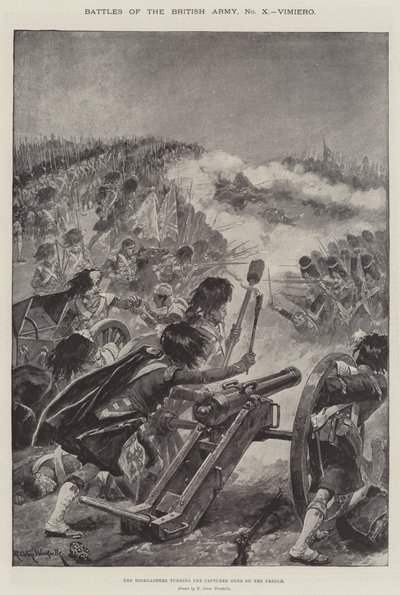 イギリス軍の戦い、ヴィミエーロ 作： Richard Caton Woodville junior